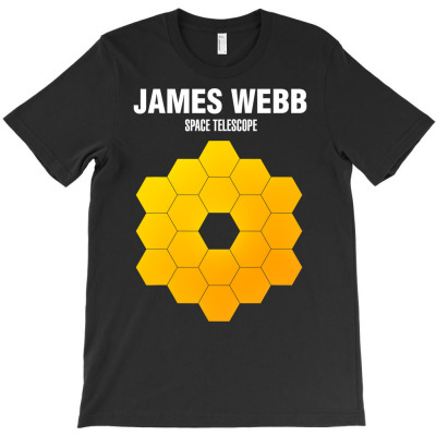 Ja.me.s Web B Space Telescope Hexagon Mirror Nasa Launch 2021 T Shirt T-shirt Designed By Nhan