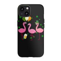 Christmas Flamingo St Patricks Day Iphone 13 Case | Artistshot