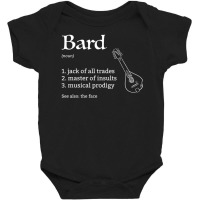 Bard Class Definition Dungeons And Rpg Dragons Baby Bodysuit | Artistshot