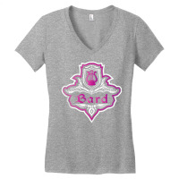 Bard Class Emblem Dungeons And Rpg Dragons Women's V-neck T-shirt | Artistshot