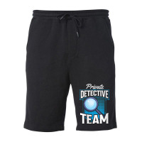 Womens Private Detective Team Spy Investigator Investigation V Neck T Fleece Short | Artistshot