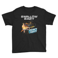 Mens Swallow Baby Don't Spit Red Drum Fishing Youth Tee | Artistshot