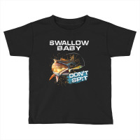 Mens Swallow Baby Don't Spit Red Drum Fishing Toddler T-shirt | Artistshot