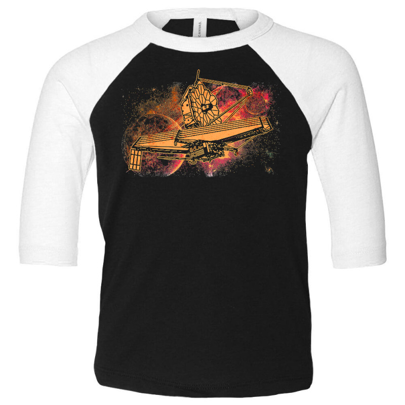 Ja.me.s Web B Space Telescope T Shirt Toddler 3/4 Sleeve Tee by good0396 | Artistshot