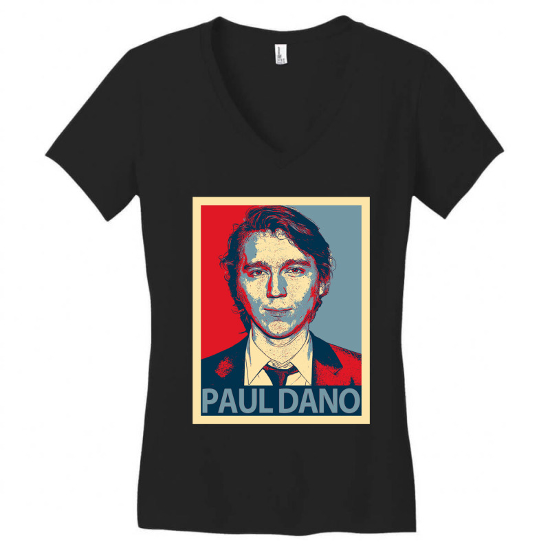 I Love Paul Dano Women's V-Neck T-Shirt by cm-arts | Artistshot