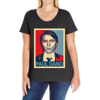 I Love Paul Dano Ladies Curvy T-shirt | Artistshot