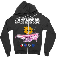 Ja.me.s Web B Space Telescope T Shirt Zipper Hoodie | Artistshot