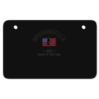 Born In Usa .png Atv License Plate | Artistshot