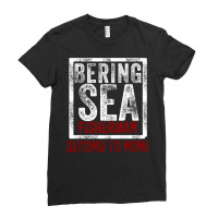 Bering Sea Fisherman 2021 Second To None Dutch Harbor Alaska Pullover Ladies Fitted T-shirt | Artistshot