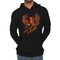 From The Ashes, I Rise Motivational Phoe.nix T Shirt Lightweight Hoodie | Artistshot