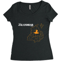 Punjab Jalandhar District Women's Triblend Scoop T-shirt | Artistshot