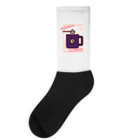 Valentines Day Coffee Cream Couple Love Pun Socks | Artistshot