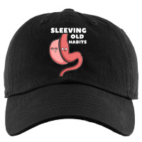 Funny Sleeve Gastric Surgery Bariatric Medical I Old Habits Kids Cap | Artistshot