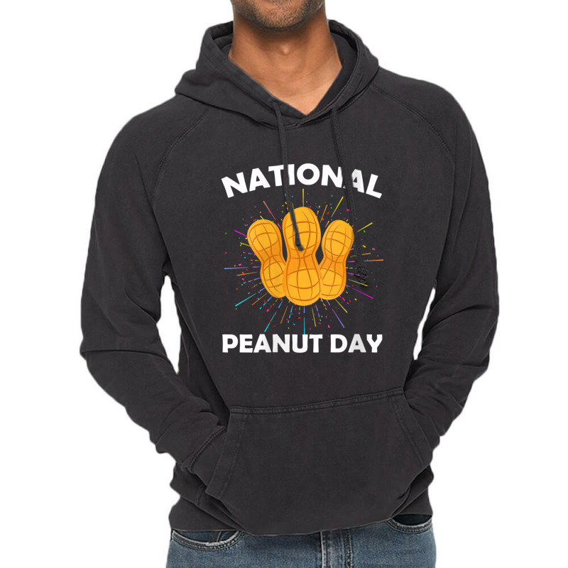 Womens Peanut Nut Peanut V-neck Vintage Hoodie | Artistshot