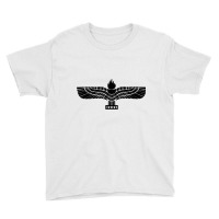 Aramaic Aramean Flag Eagle Torch Syrian Aramaic T Shirt Youth Tee | Artistshot