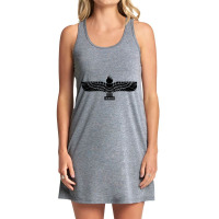 Aramaic Aramean Flag Eagle Torch Syrian Aramaic T Shirt Tank Dress | Artistshot