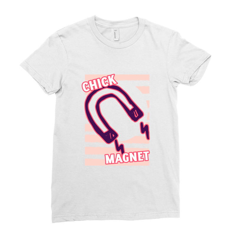 Valentines Day Chick Magnet Ladies Fitted T-Shirt by Snap Jolly | Artistshot