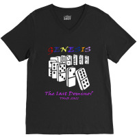 Genesis The Last Domino Inspired Album Tour 2021 V-neck Tee | Artistshot