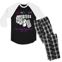 Genesis The Last Domino Inspired Album Tour 2021 Men's 3/4 Sleeve Pajama Set | Artistshot