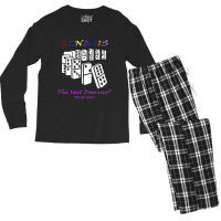 Genesis The Last Domino Inspired Album Tour 2021 Men's Long Sleeve Pajama Set | Artistshot