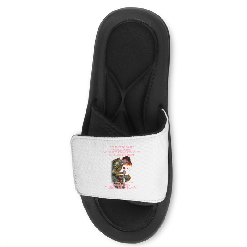 Fate Whispers To The Warrior Long Sleeve T Shirt Slide Sandal | Artistshot