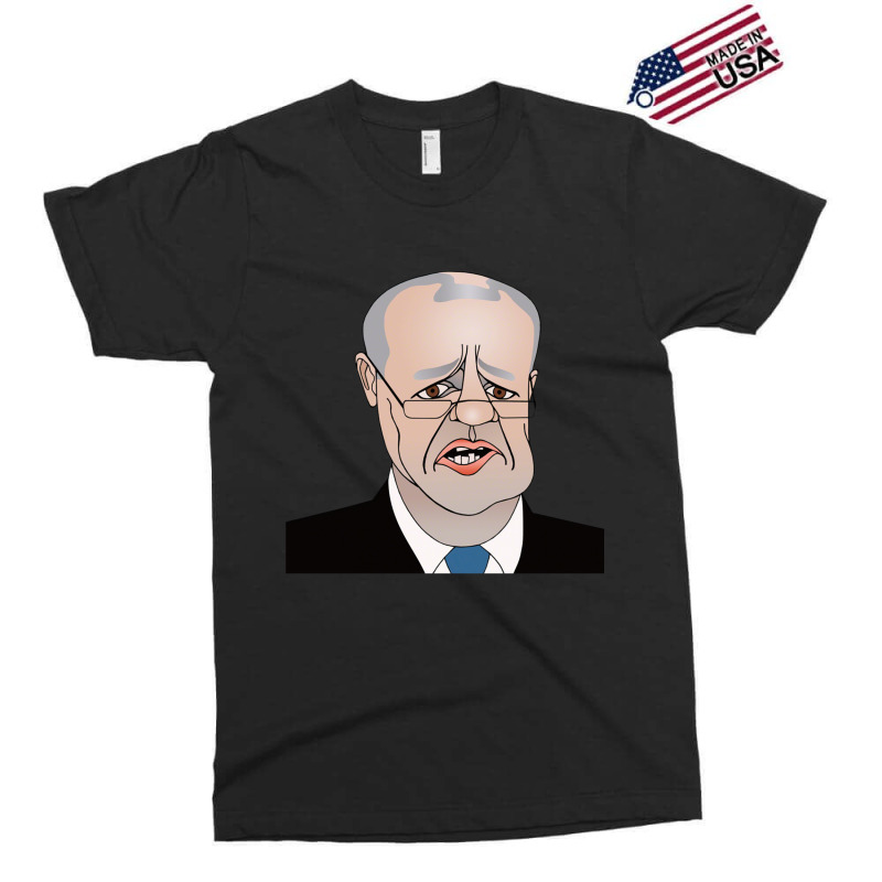 Scott Morrison Cartoon Exclusive T-shirt by cm-arts | Artistshot