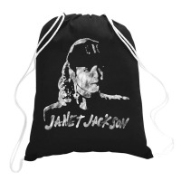 Janet Jackson, The Janet Jackson, Janet Jackson Art, Janet Jackson Vin Drawstring Bags | Artistshot