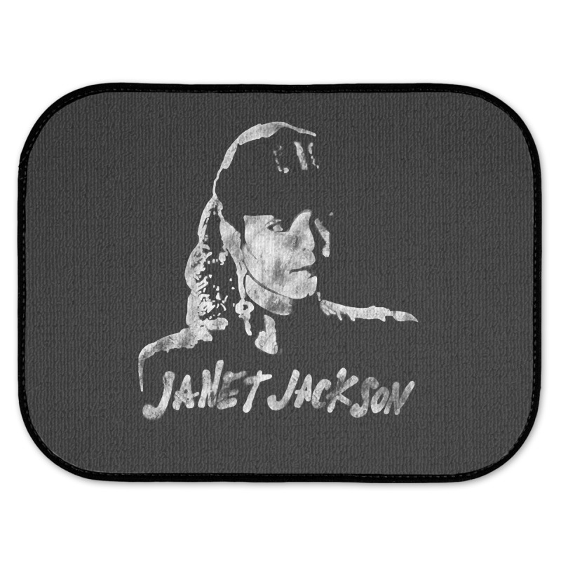 Janet Jackson, The Janet Jackson, Janet Jackson Art, Janet Jackson Vin Rear Car Mat | Artistshot