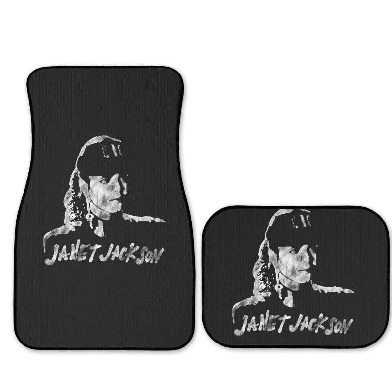 Janet Jackson, The Janet Jackson, Janet Jackson Art, Janet Jackson Vin Full Set Car Mats | Artistshot