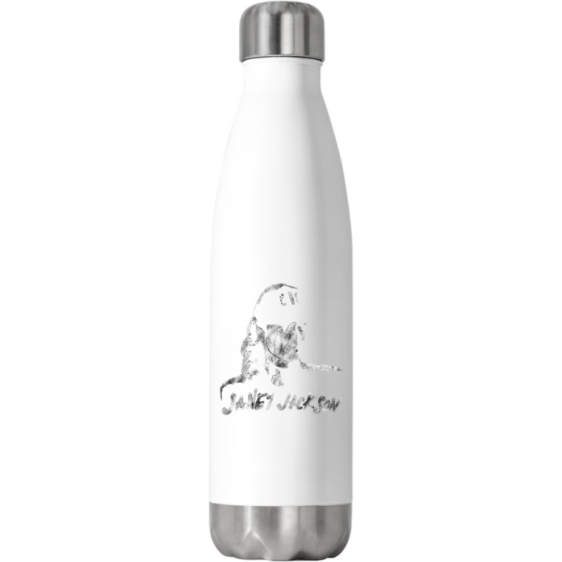 Janet Jackson, The Janet Jackson, Janet Jackson Art, Janet Jackson Vin Stainless Steel Water Bottle | Artistshot