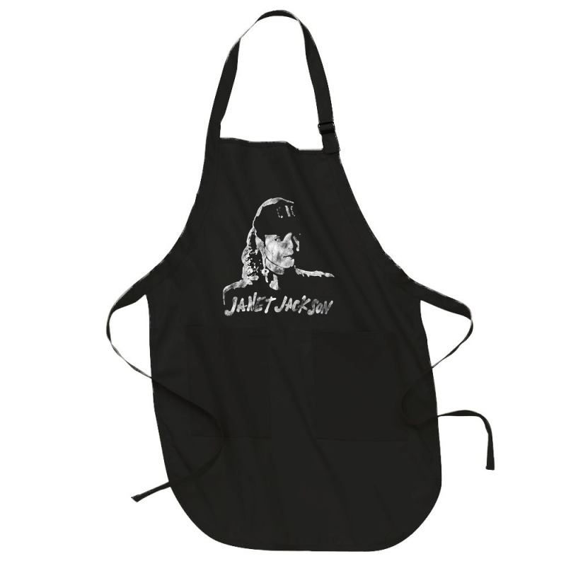 Janet Jackson, The Janet Jackson, Janet Jackson Art, Janet Jackson Vin Full-length Apron | Artistshot