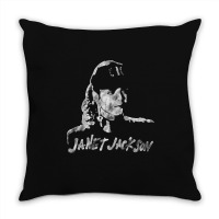 Janet Jackson, The Janet Jackson, Janet Jackson Art, Janet Jackson Vin Throw Pillow | Artistshot