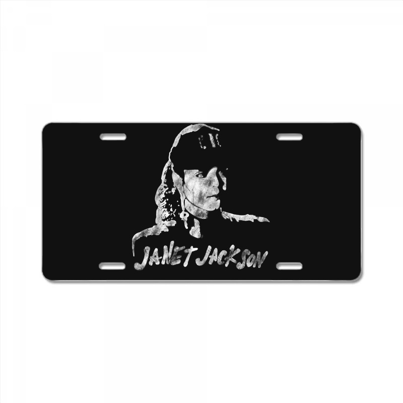 Janet Jackson, The Janet Jackson, Janet Jackson Art, Janet Jackson Vin License Plate | Artistshot