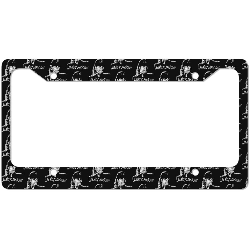 Janet Jackson, The Janet Jackson, Janet Jackson Art, Janet Jackson Vin License Plate Frame | Artistshot