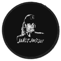 Janet Jackson, The Janet Jackson, Janet Jackson Art, Janet Jackson Vin Round Patch | Artistshot