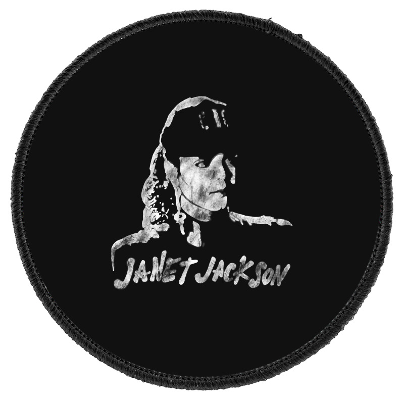 Janet Jackson, The Janet Jackson, Janet Jackson Art, Janet Jackson Vin Round Patch | Artistshot