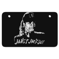 Janet Jackson, The Janet Jackson, Janet Jackson Art, Janet Jackson Vin Atv License Plate | Artistshot