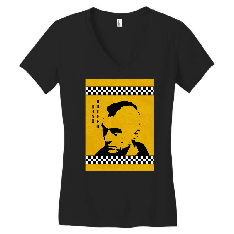 Taxi Driver, Minimum Charge, The Taxi Driver, Taxi Driver Art, Taxi Dr Women's V-Neck T-Shirt by SHOPUT8 | Artistshot