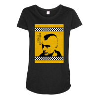 Taxi Driver, Minimum Charge, The Taxi Driver, Taxi Driver Art, Taxi Dr Maternity Scoop Neck T-shirt | Artistshot