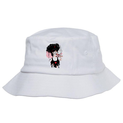 Lollipop Girl Bucket Hat Designed By Icang Waluyo
