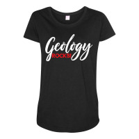 Geology Rocks Geologist Mineral Collector Gift Maternity Scoop Neck T-shirt | Artistshot