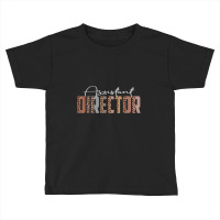 Leopard Assistant Director Job Title School Worker Toddler T-shirt | Artistshot