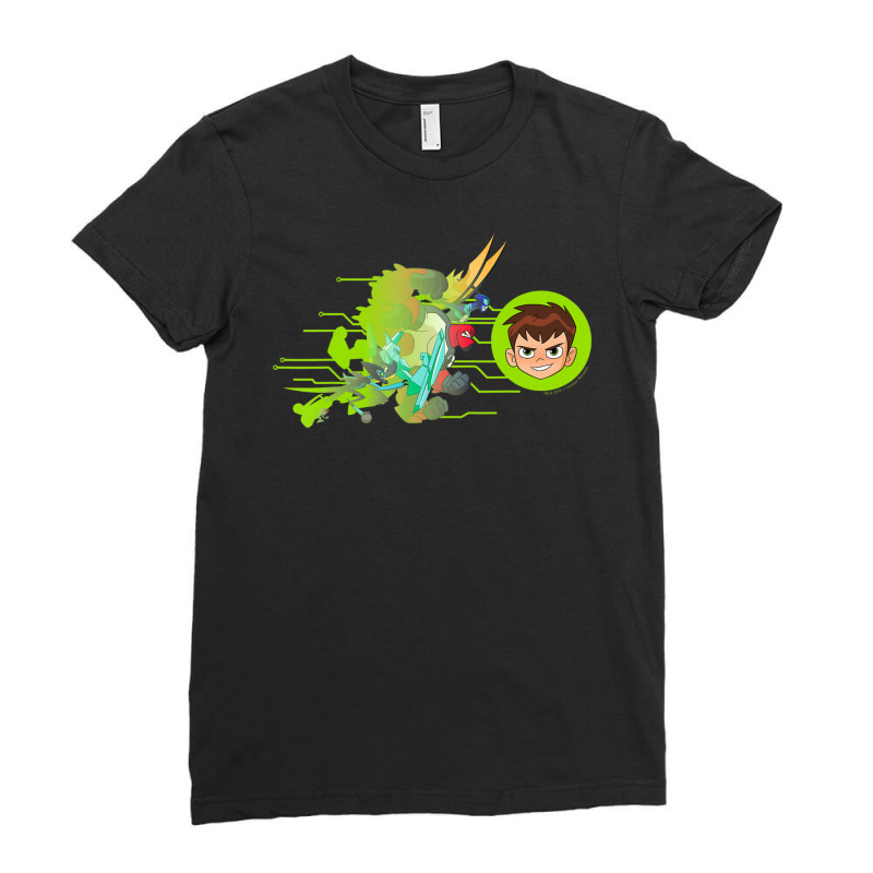 Cn Ben 10 Alien Mashup Ladies Fitted T-Shirt by ngodieutrinh | Artistshot