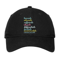 Special Education Teacher Laminate Advocate Caffeinate T Shirt Adjustable Cap | Artistshot