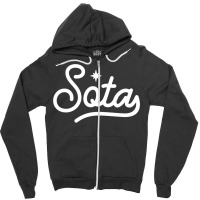 Classic Minnesota Sota Script North Star State Sweatshirt Zipper Hoodie | Artistshot