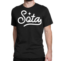 Classic Minnesota Sota Script North Star State Sweatshirt Classic T-shirt | Artistshot