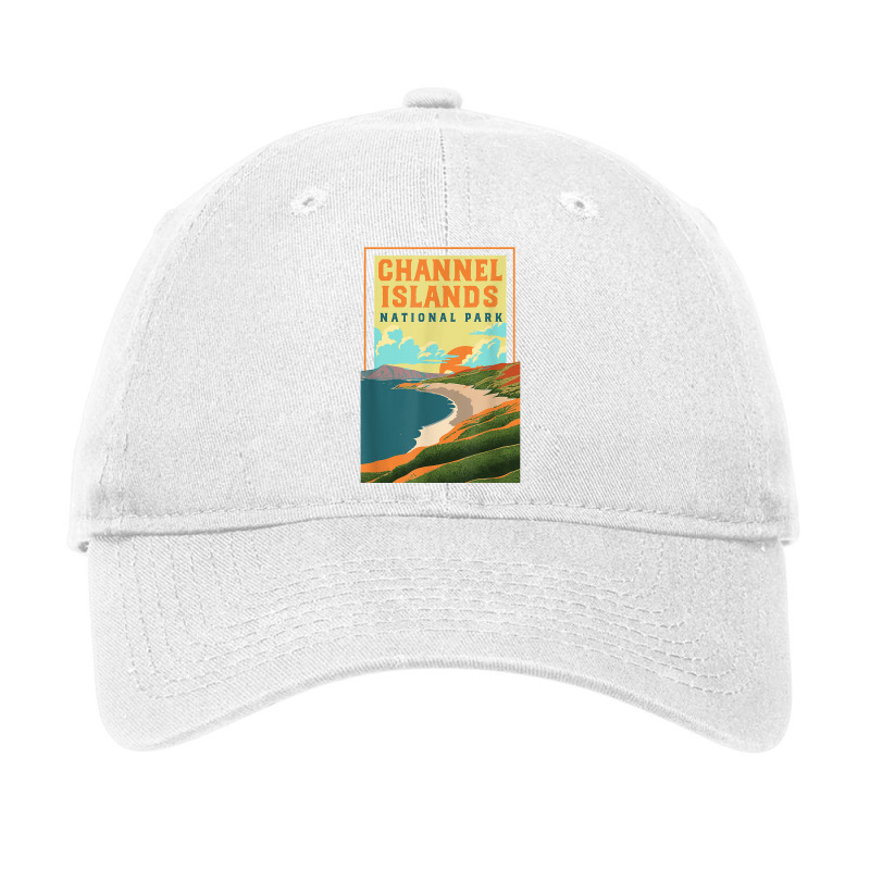 Channel Islands California Wpa National Parks Poster Retro T Shirt Adjustable Cap by cm-arts | Artistshot