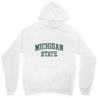 Michigan State Spartans Retro Arch Heather Gray Pullover Hoodie Unisex Hoodie | Artistshot