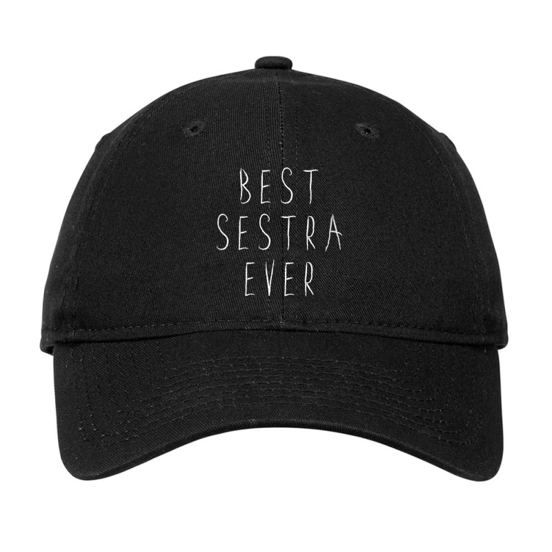 Womens Best Sestra Ever   Cool Slavic Favorite Sister V Neck T Shirt Adjustable Cap by cm-arts | Artistshot