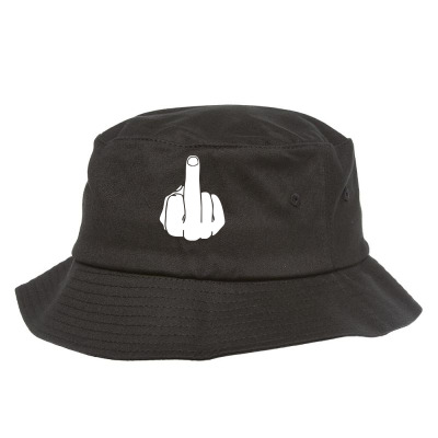 Middle Finger Bucket Hat Designed By Cuser388